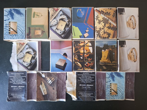 Vintage benson and hedges - and,
