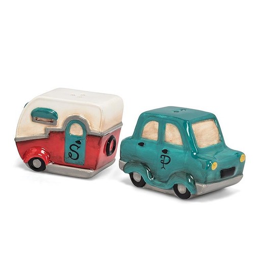 Car and camper - and, pepper