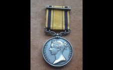 VICTORIAN SOUTH AFRICA 1853 MEDAL 73RD FOOT  CASUALTY DURING THE INDIAN MUTINY