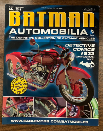 Eaglemoss batman automobilia - batman,