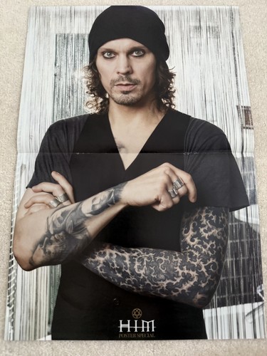 Him double sided kerrang - him,