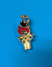Atlanta 1996 Olympic Flame Pin Badge