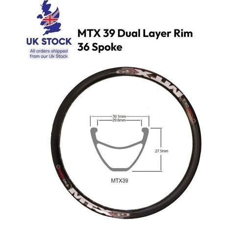 Mtx39 rim holes - rim, 26"