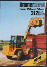 Kramer "312LEx" Four Wheel Steer Telescopic Loader Handler Brochure Leaflet