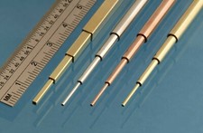 SFT9 SLIDE FIT BRASS TUBE 3pc ASSORTMENT PACK 1 EACH 1mm, 2mm & 3mm TUBES