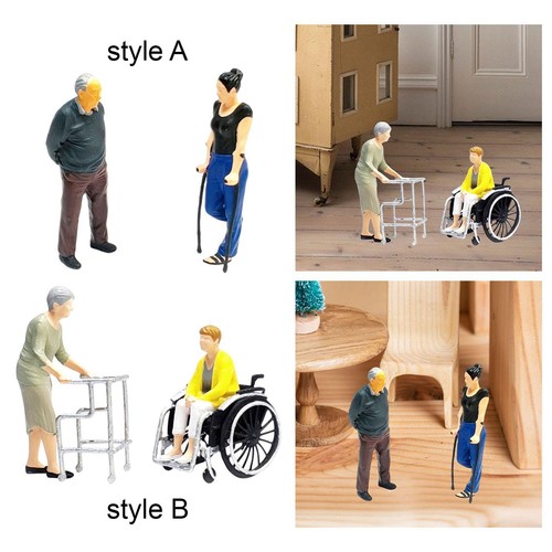 Miniature model figures - model, resin