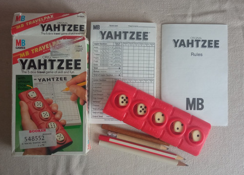 Yahtzee travel edition with - yahtzee,