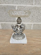 Vintage french dolphin cherub - vintage,