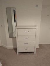 IKEA White Draw Unit