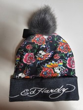 ed hardy multicolour beenie