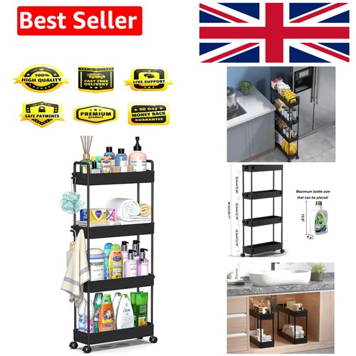 Tier slim storage trolley - slim,