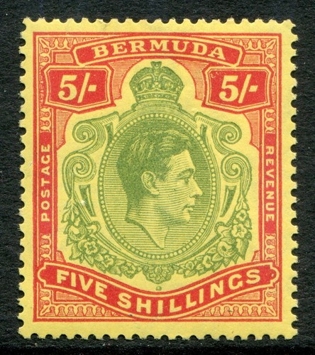 Bermuda 1938 perf - perf., 5s