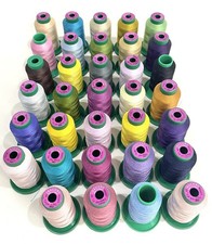34 Spools Isacord Embroidery