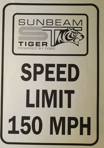Sunbeam tiger powered ford - sunbeam,