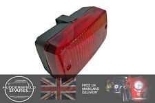 Classic Car Standard Rear Fog Lamp Light Black Plastic Backed NEW