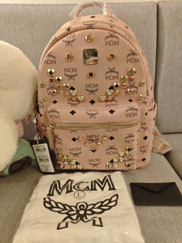 Mcm backpack visetos - visetos, monogram