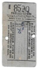 Ticket LNER Grimsby &