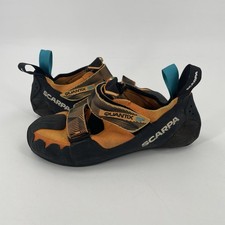 Scarpa Quantix SF Orange Rock Climbing Shoes  - Mens Size 9.5 / Women Size 10.5