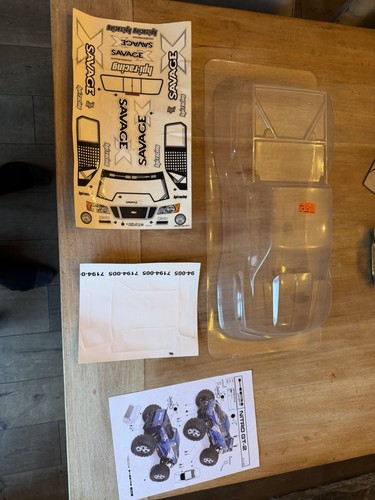 Hpi savage gt2 - clear, for