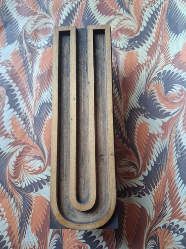 Large wooden letterpress - large,