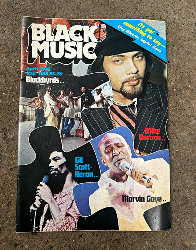 Black music magazine - black, april