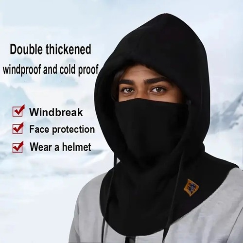 Winter warm balaclava hat - warm, face