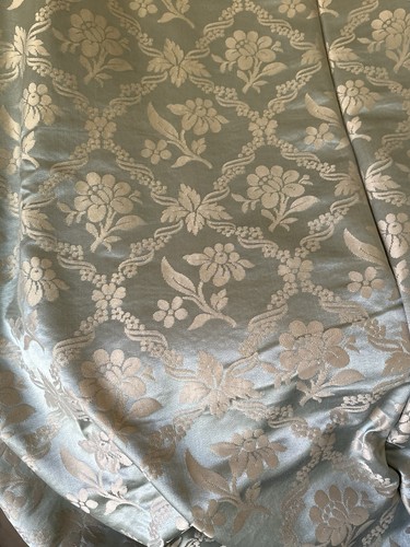 Vintage french floral silk - floral,