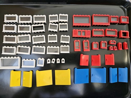 Vintage lego assorted windows - vintage,
