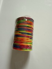 Girls Indian Multicoloured Metal bangles size 2.0 to fit 5-7 years