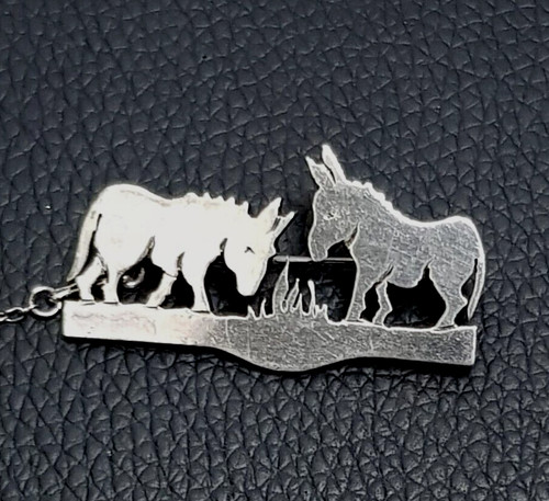 Donkeys 925 sterling - donkeys,
