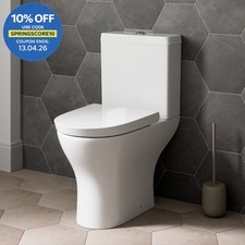 Close Coupled Toilet Modern