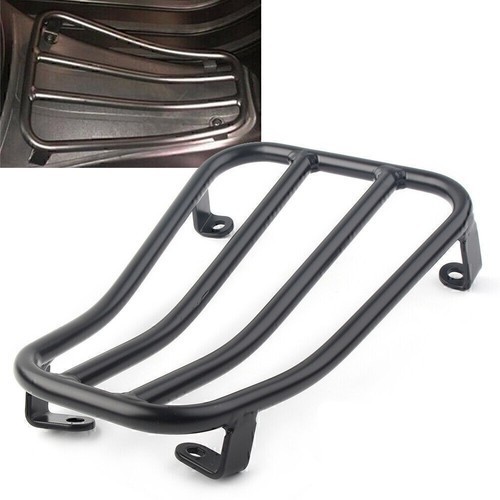 Black rear luggage rack - black,