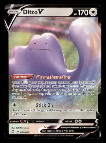 Ditto 050 072 holo rare - v,