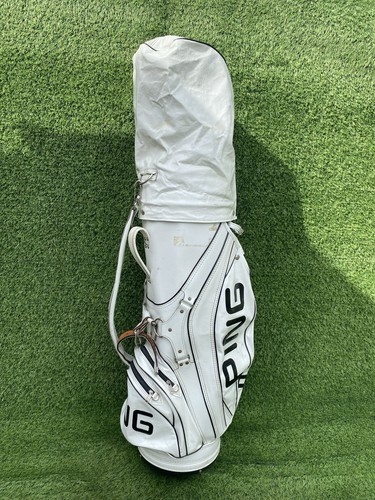 PING⛳BAG⛳WHITE+BLACK⛳CLA