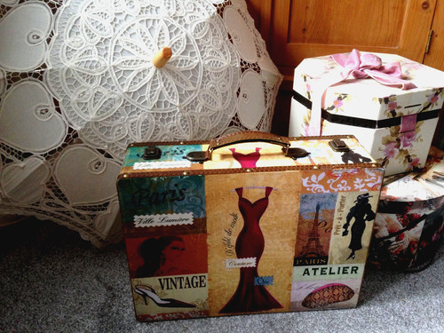 Vintage style paris chic home - vintage,