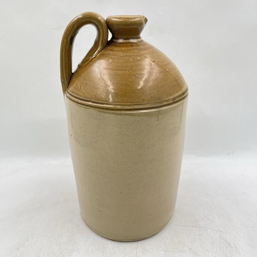 Antique stoneware flagon - antique,