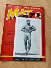 MAT - THE WORLDS LEADING WRESTLING  JOURNAL - VOL2 NO.10 ROY HILLIGEN BOBBY HALL