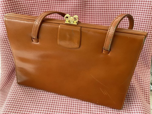Hamilton vintage handbag tan - hamilton,
