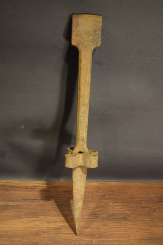 Antique stake stump - antique,