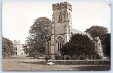 Sledmere Driffield Hall & Church Yorkshire Real Photo Postcard ey 30
