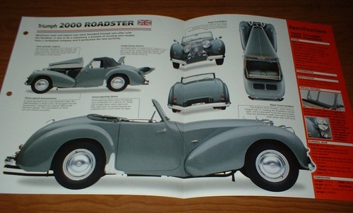 1949 triumph 2000 roadster - triumph,