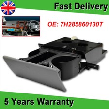 For VW T5 Transporter Ashtray Cup Coin Holder Dual Drink Grey RHD 7H285860130T