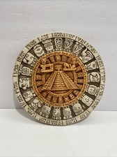 Aztec Mayan Calendar Pottery