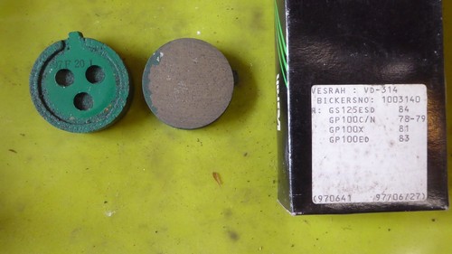 Vesrah brake pads - brake,