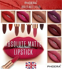 PHOERA ABSOLUTE VELVET MATTE LIPSTICK LONG LASTING WATERPROOF PIGMENT MAKEUP