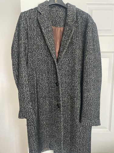 Grey coat men medium - coat,