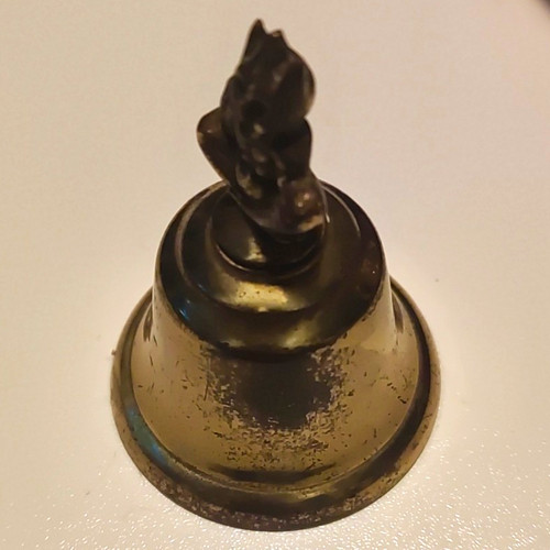 Small brass bell - bell,, decorative