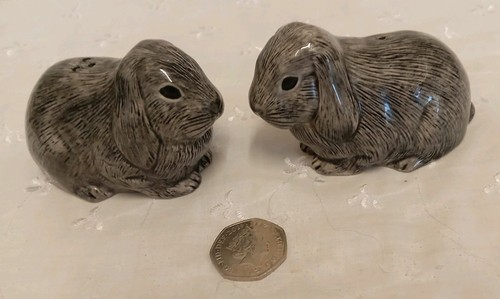 Quail ceramics bunny rabbits - quail,