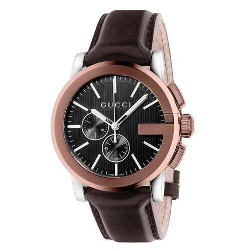 Gucci chrono men s black - men's,