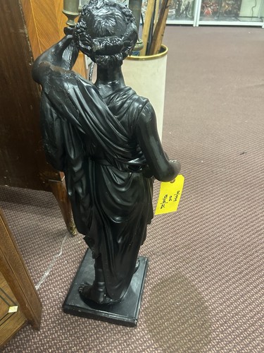 Large plaster roman - style, lamp